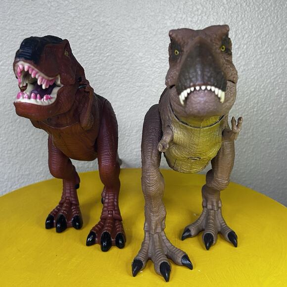 2020 Jurassic World Mattel Epic Roarin’ Mighty Mega Electronic Tyrannosaurus Rex - Picture 1 of 16